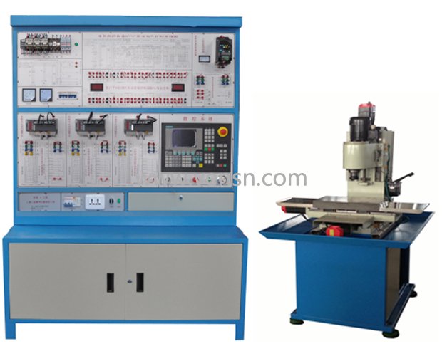 数控铣床实训装置（配半实物铣床）