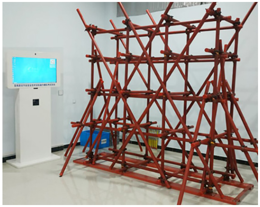 VST-6登高架设作业跨越架实操考试设备