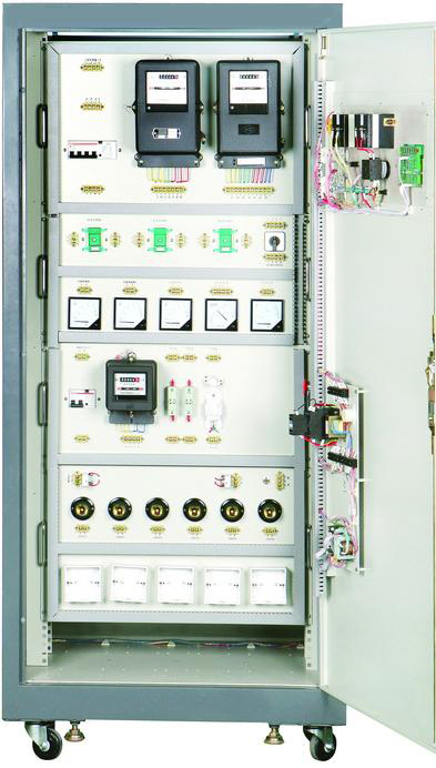 仪表及照明电路实训考核装置（柜式、两面双组型）