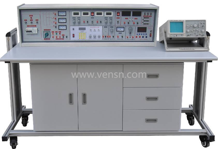 VSBK-535D电工、模电、数电、电气控制综合实验室成套设备 (带智能型功率表、功率因数表)