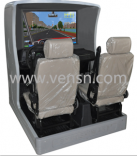 汽车驾驶模拟器(双人座、玻璃钢外壳、26寸液晶显示器)